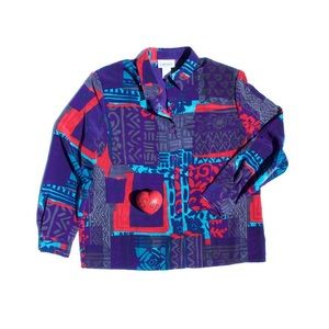 Graphic Button Up by Graff
